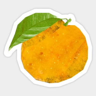 Orange Sticker